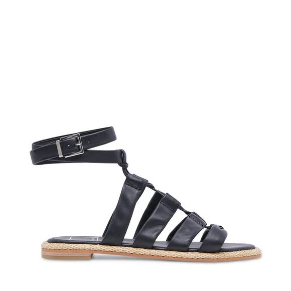 NEW DOLCE VITA adison sandals in black-leather - Picture 2 of 6